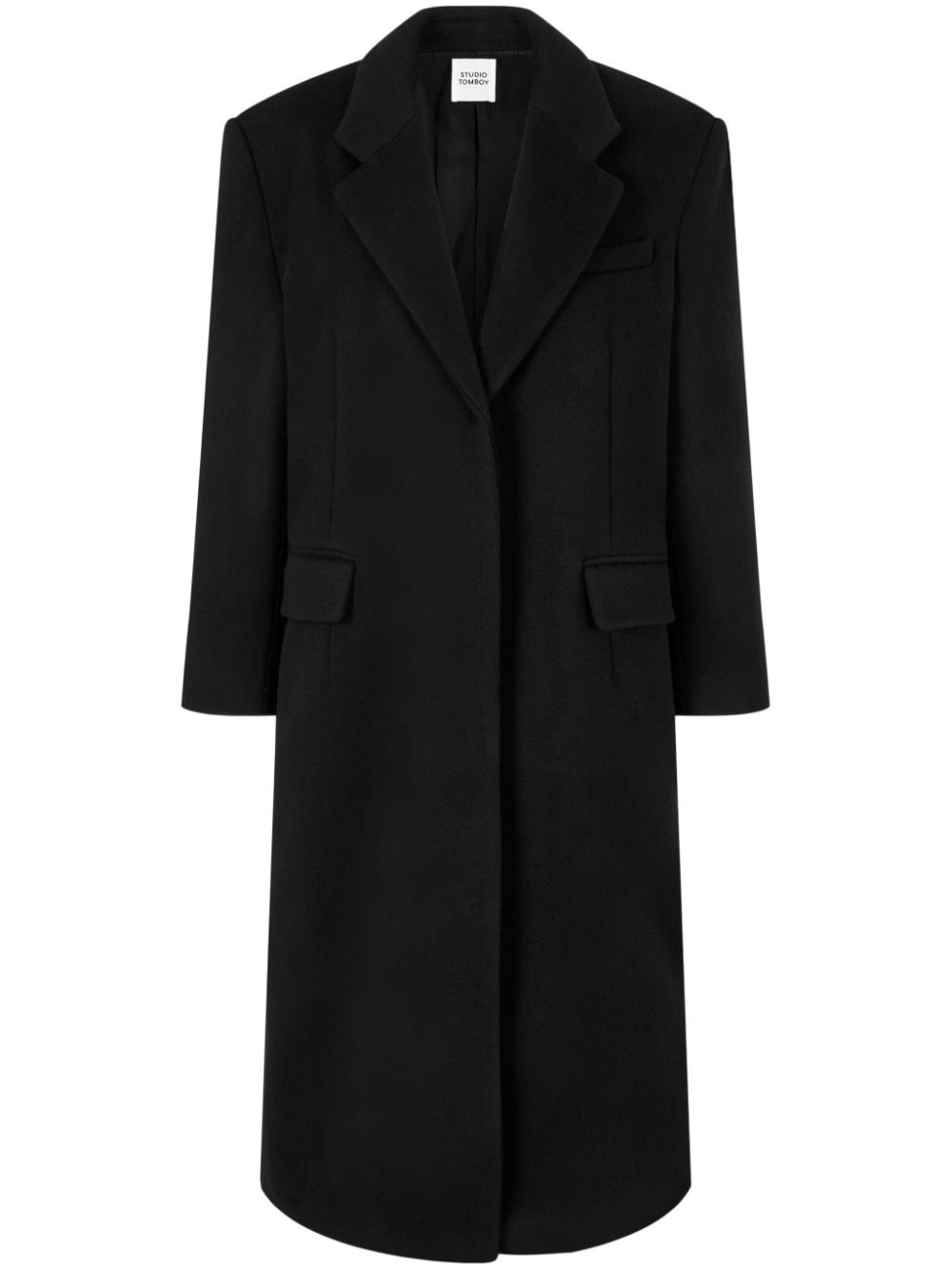 STUDIO TOMBOY wool coat - Black von STUDIO TOMBOY