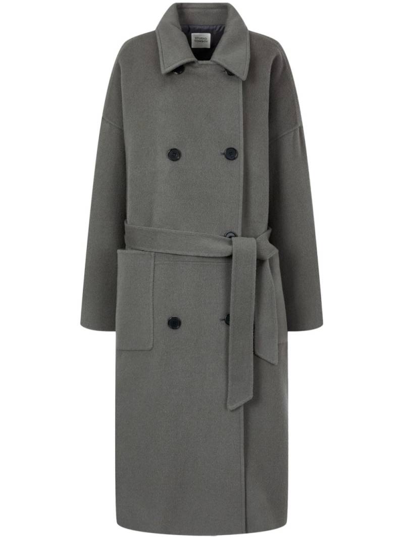 STUDIO TOMBOY wool double-breasted coat - Grey von STUDIO TOMBOY