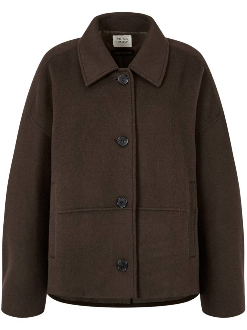 STUDIO TOMBOY wool jacket - Brown von STUDIO TOMBOY