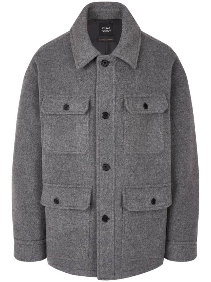 STUDIO TOMBOY wool worker jacket - Grey von STUDIO TOMBOY