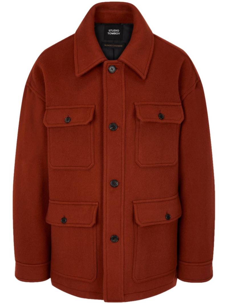 STUDIO TOMBOY wool worker jacket - Orange von STUDIO TOMBOY