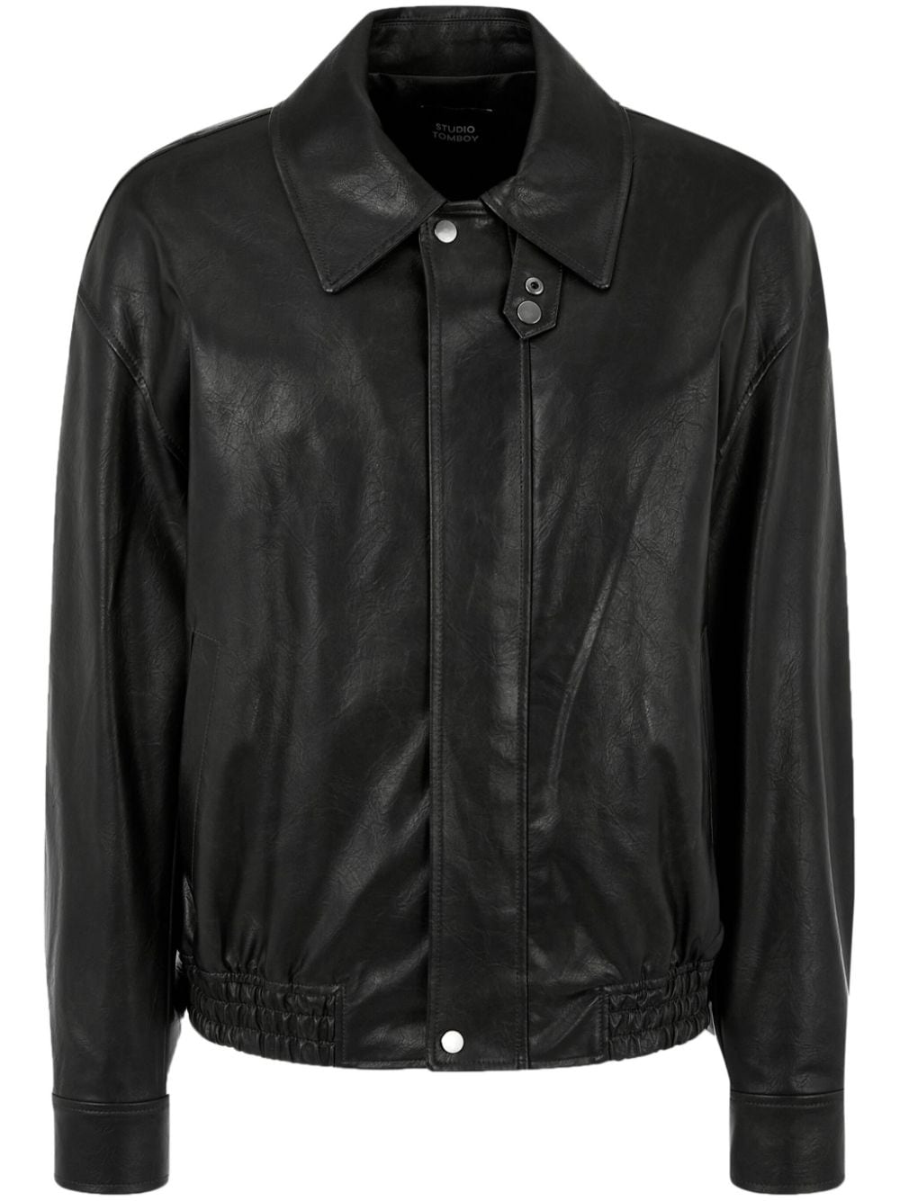 STUDIO TOMBOY zip-up bomber jacket - Black von STUDIO TOMBOY