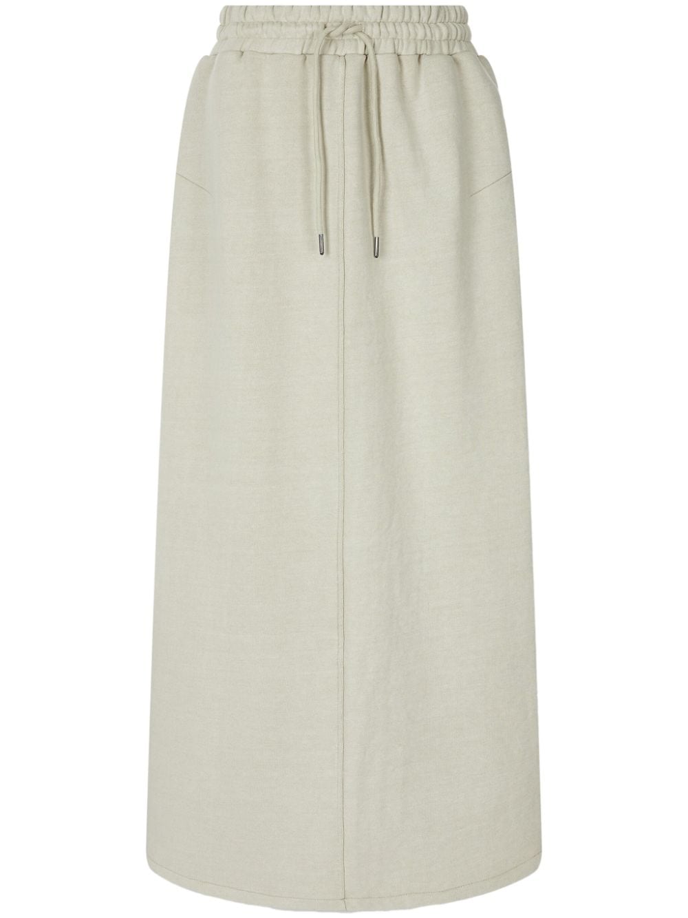 STUDIO TOMBOY zipped-slit skirt - Neutrals von STUDIO TOMBOY