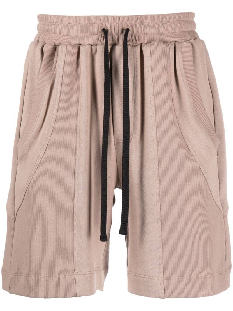 STYLAND x notRainProof drawstring organic cotton shorts - Neutrals von STYLAND