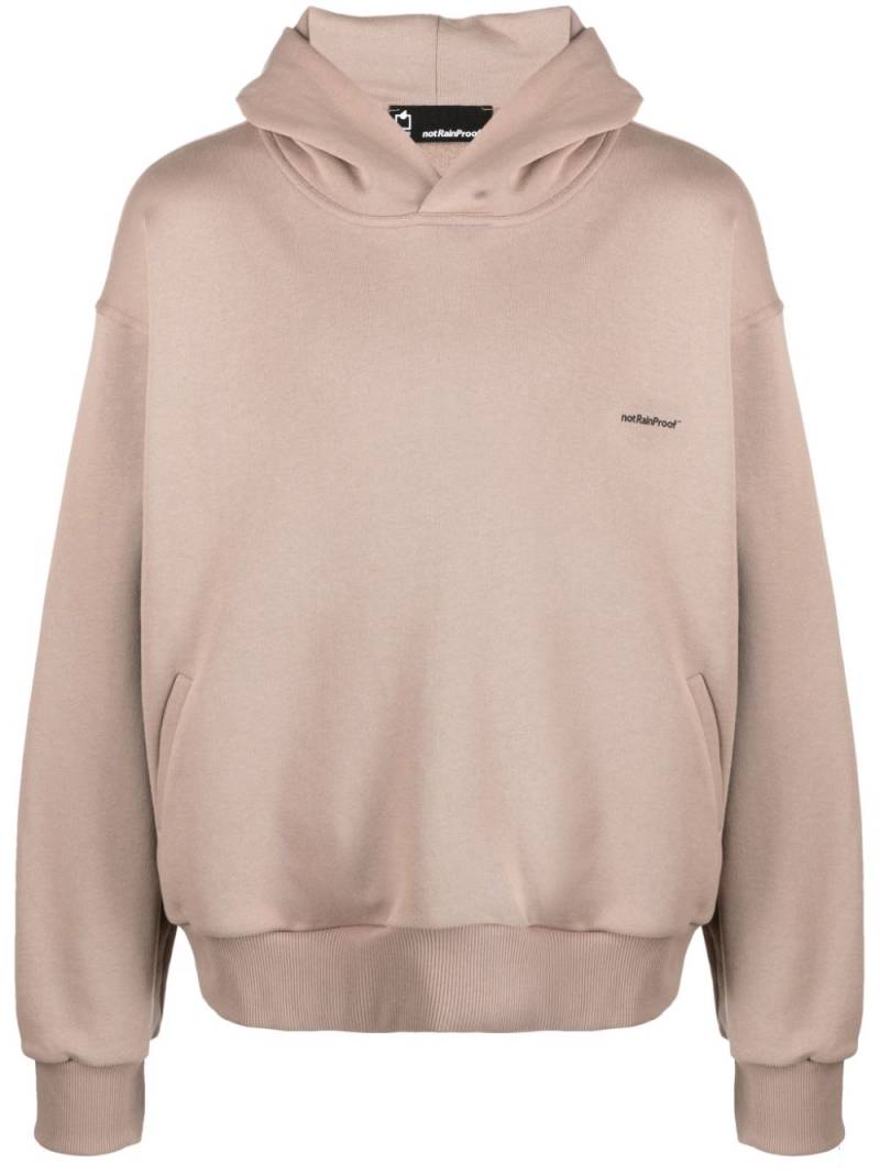 STYLAND drop-shoulder organic cotton hoodie - Neutrals von STYLAND