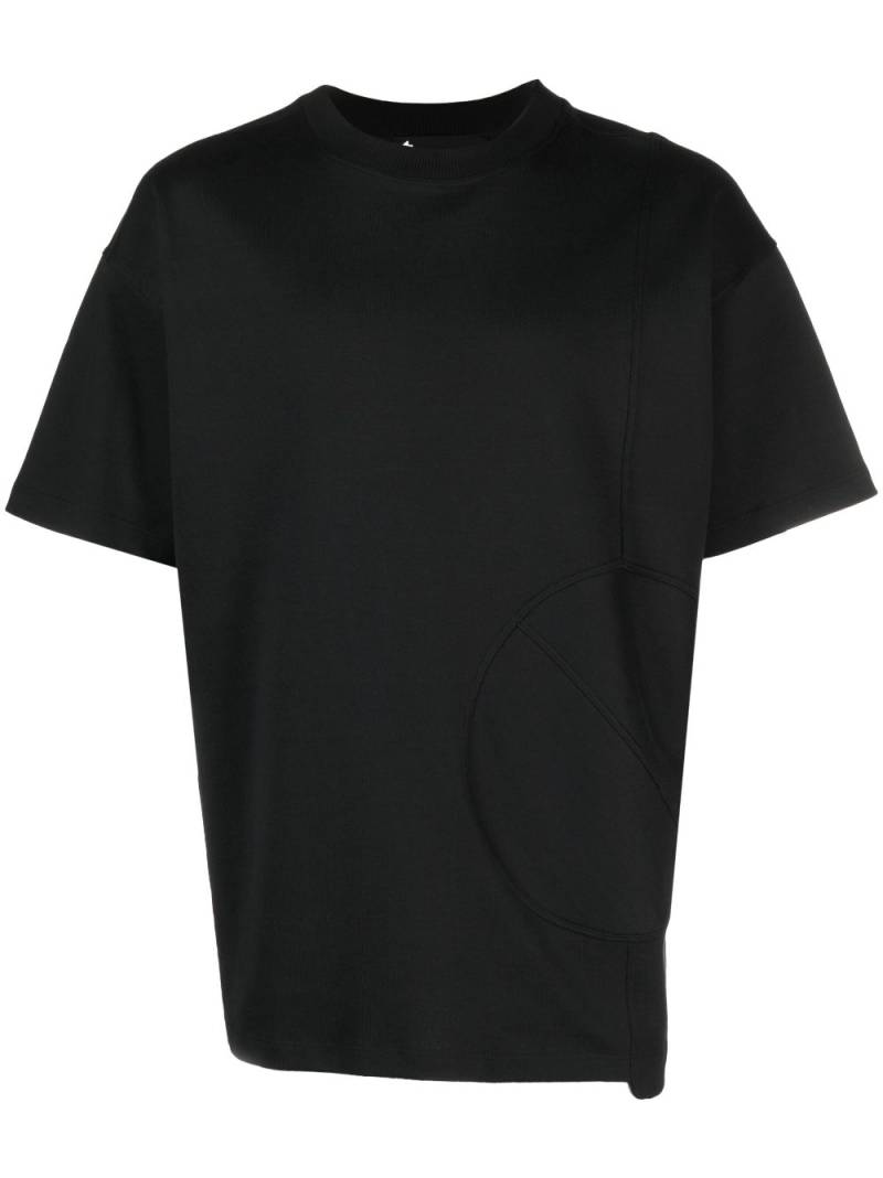 STYLAND x notRainProof embroidered organic cotton T-shirt - Black von STYLAND