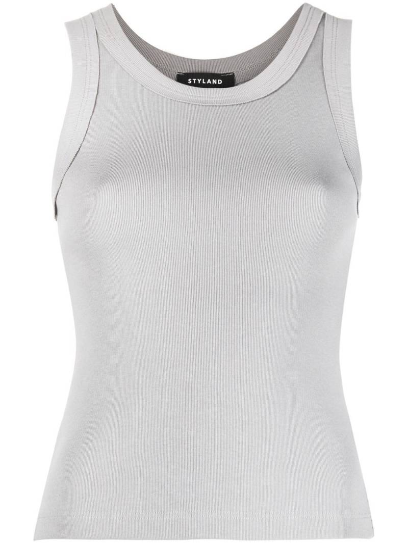 STYLAND organic cotton vest top - Grey von STYLAND