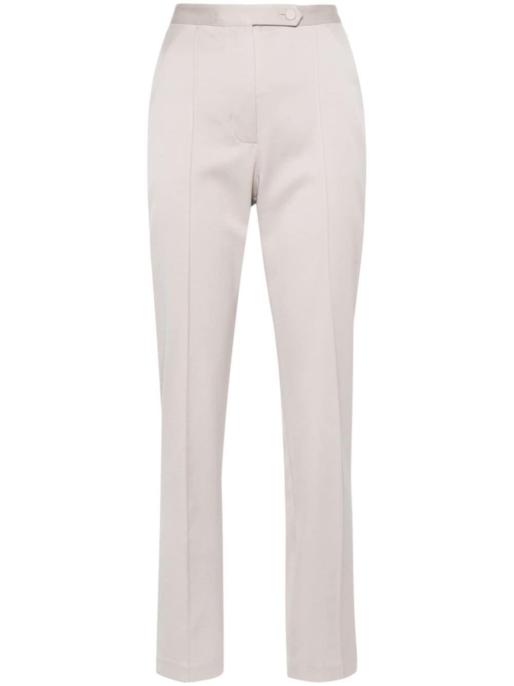 STYLAND tailored tapered-leg trousers - Grey von STYLAND