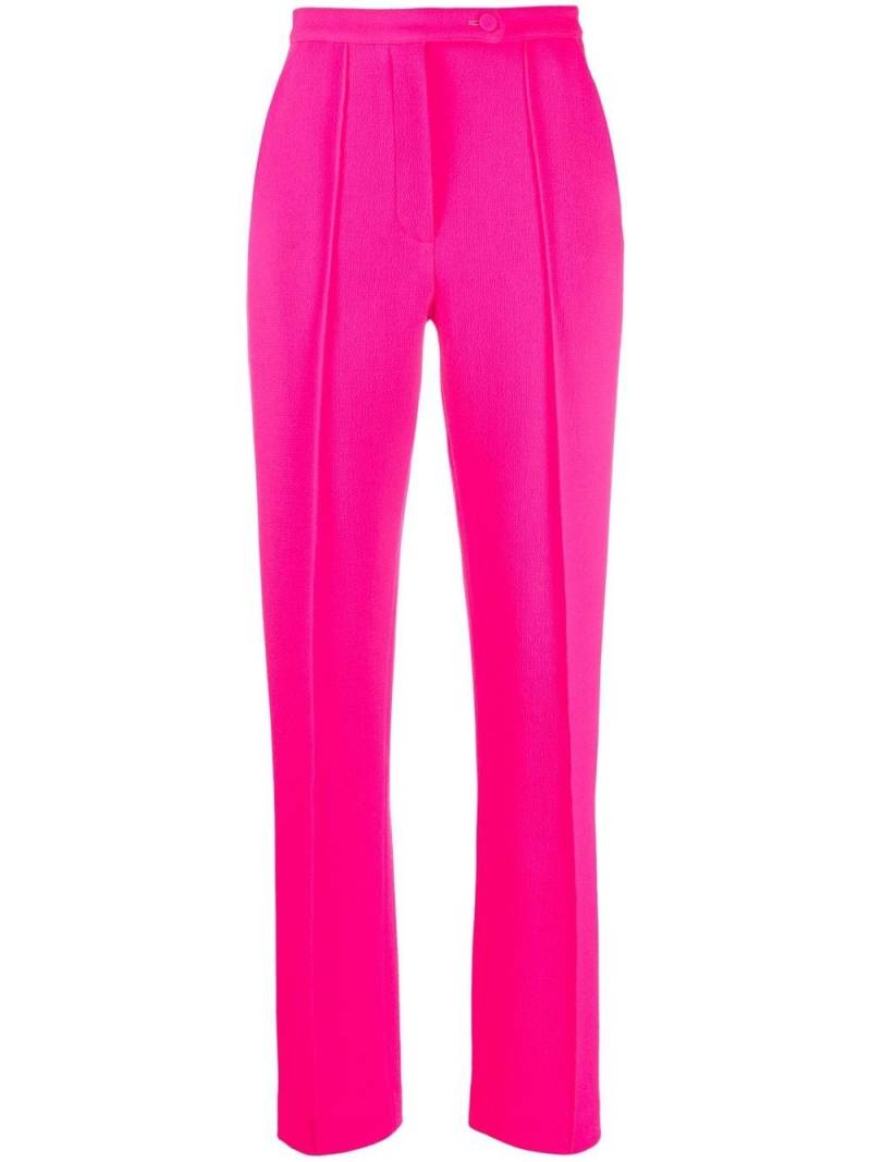 STYLAND wool straight-leg trousers - Pink von STYLAND