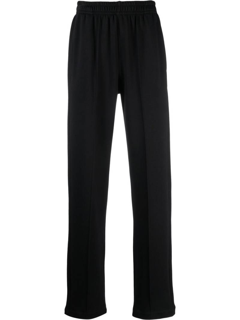 STYLAND x notRainProof cotton straight-leg trousers - Black von STYLAND