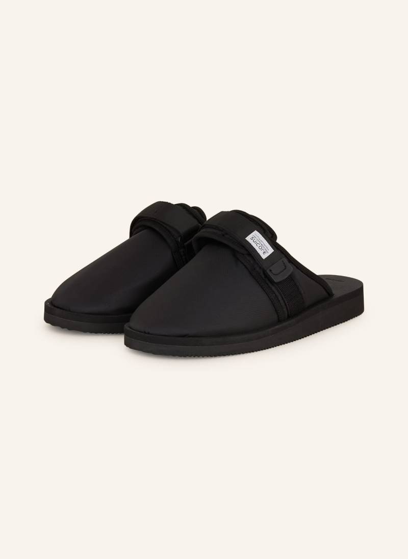 Suicoke Pantoletten Zavo-Cab schwarz von SUICOKE