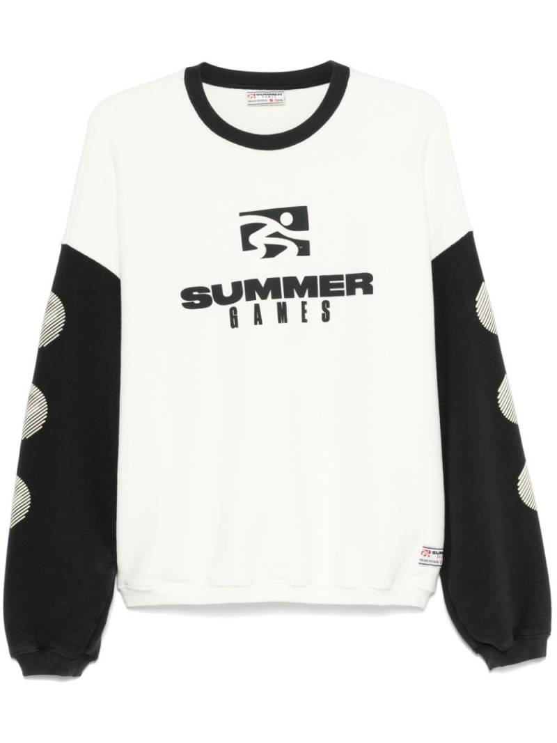 SUMMER GAMES logo-print sweatshirt - Neutrals von SUMMER GAMES