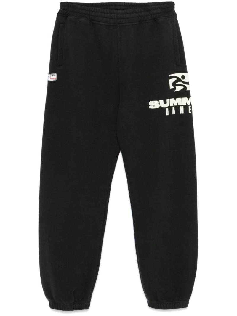 SUMMER GAMES logo-print track pants - Black von SUMMER GAMES