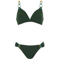 SUNFLAIR Damen Bikini dunkelgrün | 36C von SUNFLAIR
