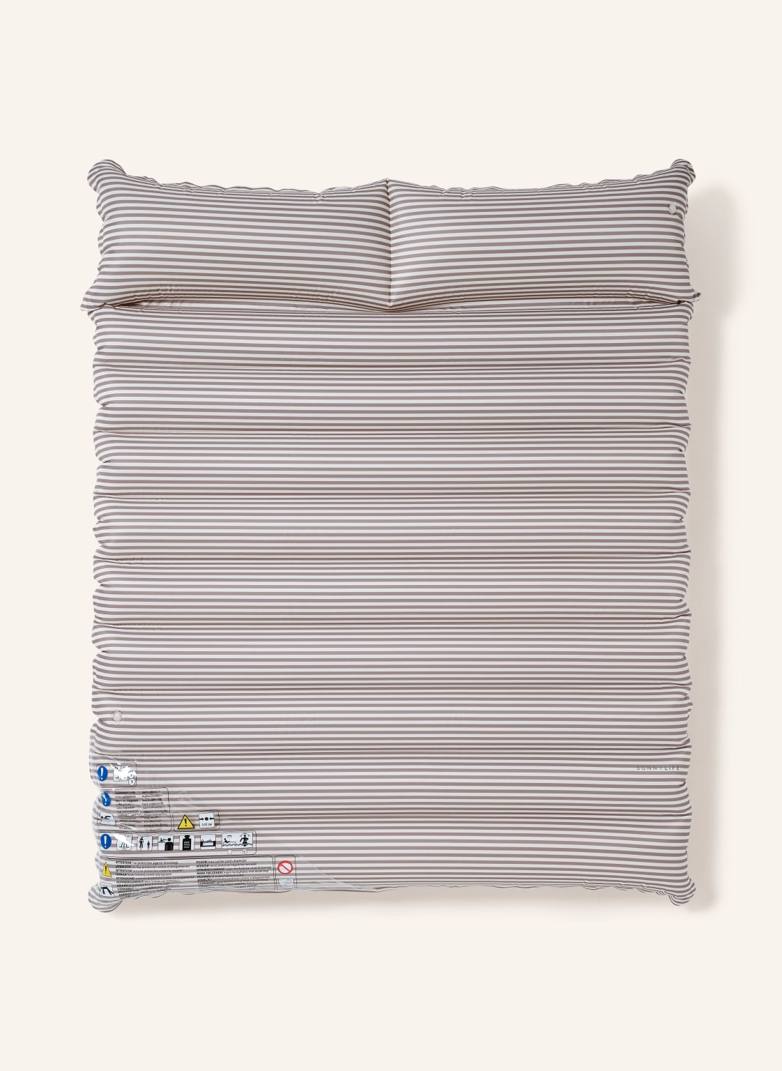Sunnylife Luftmatratze Lilo grau Sunnylife Luftmatratze Lilo grau von SUNNYLIFE