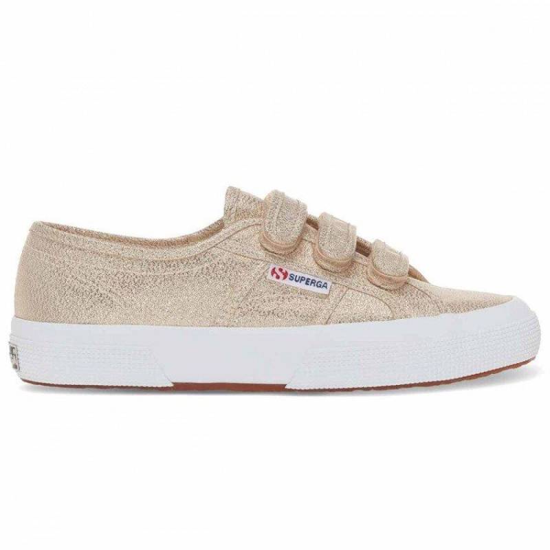 Sneakers 2750 Straps Lame Damen  35 von SUPERGA