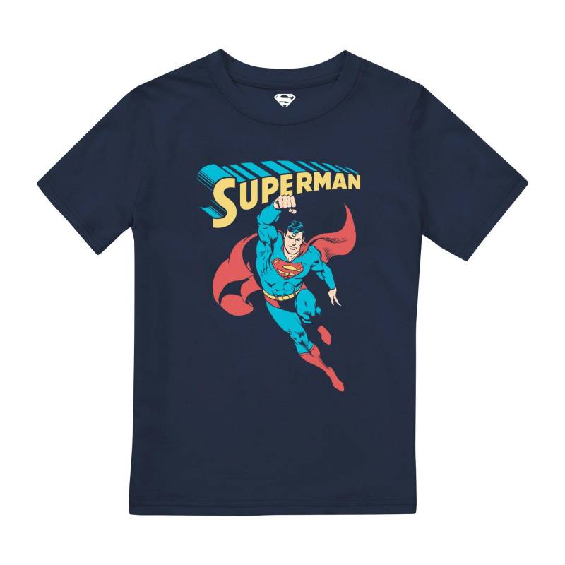 SUPERMAN - Superhero TShirt, 128, Marine von SUPERMAN