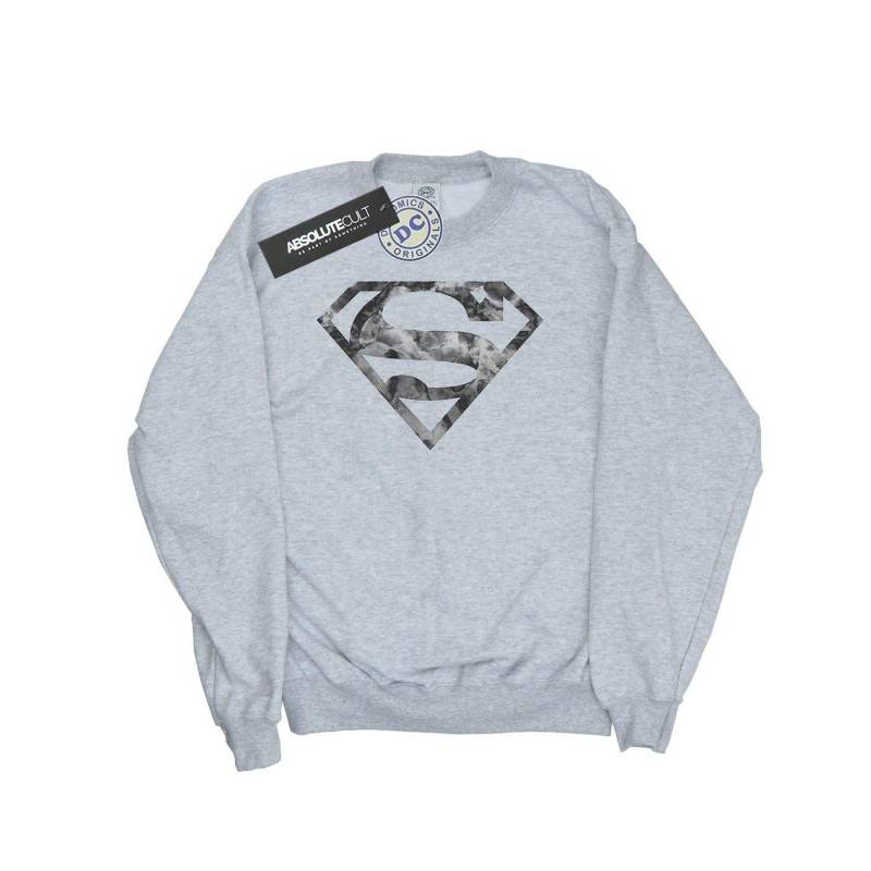 SUPERMAN - Sweatshirt Logo, für Herren, Grau, Größe 3XL von SUPERMAN