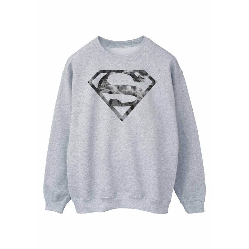 SUPERMAN - Sweatshirt Logo, für Herren, Grau, Größe S von SUPERMAN