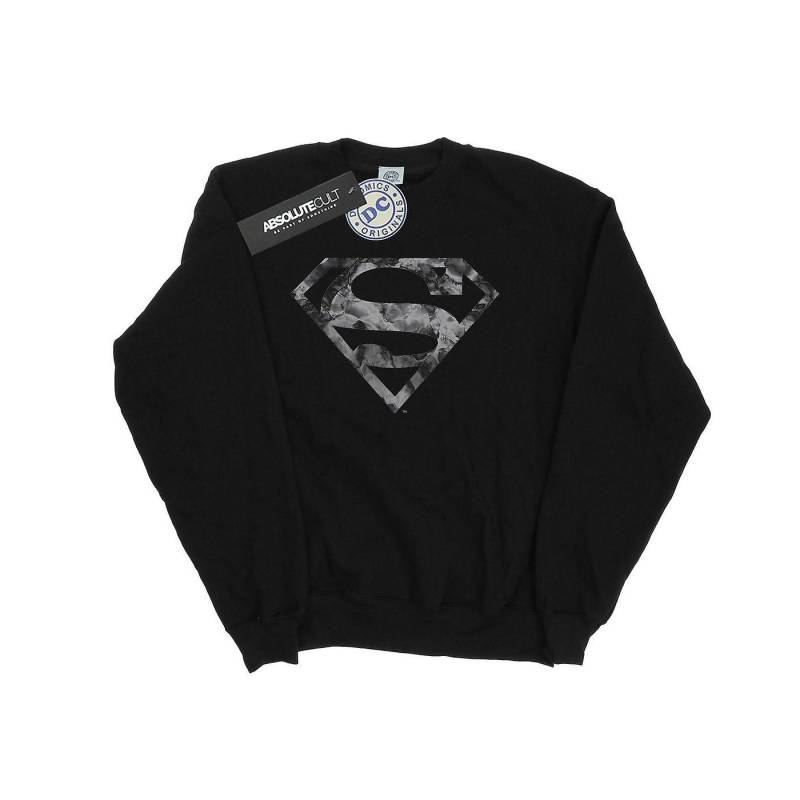 Sweatshirt Logo Herren Schwarz M von SUPERMAN