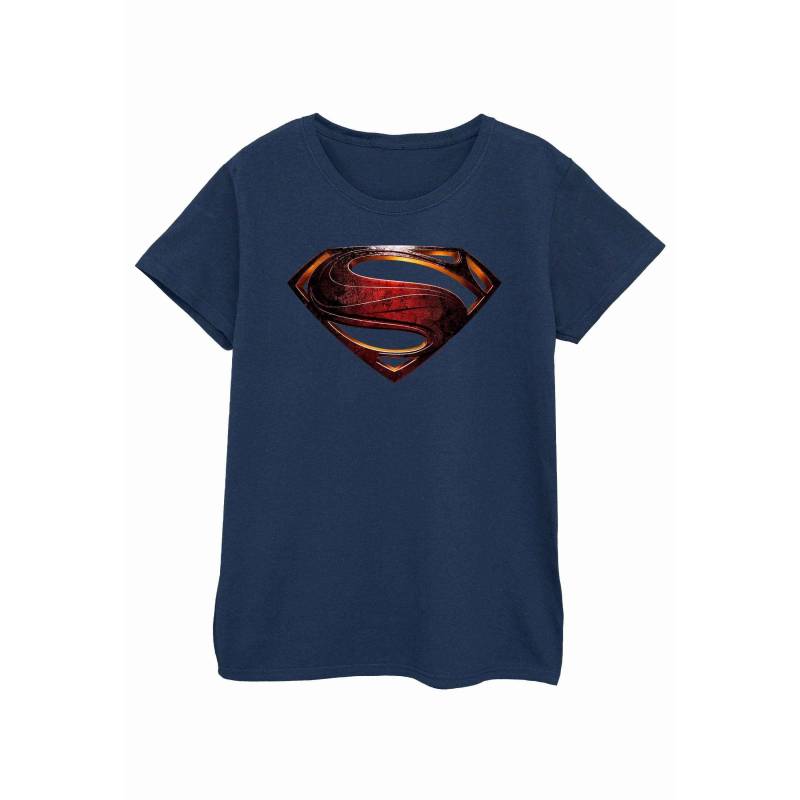 SUPERMAN - TShirt, für Damen, Marine, Größe M von SUPERMAN