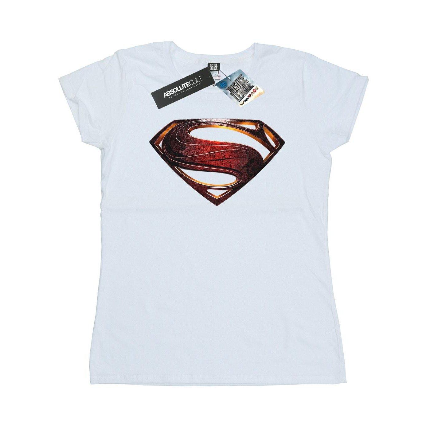 Tshirt Damen Weiss XL von SUPERMAN