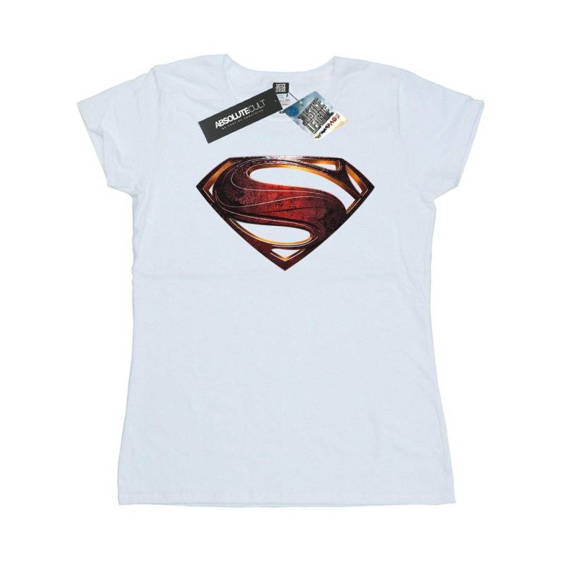 Tshirt Damen Weiss XXL von SUPERMAN