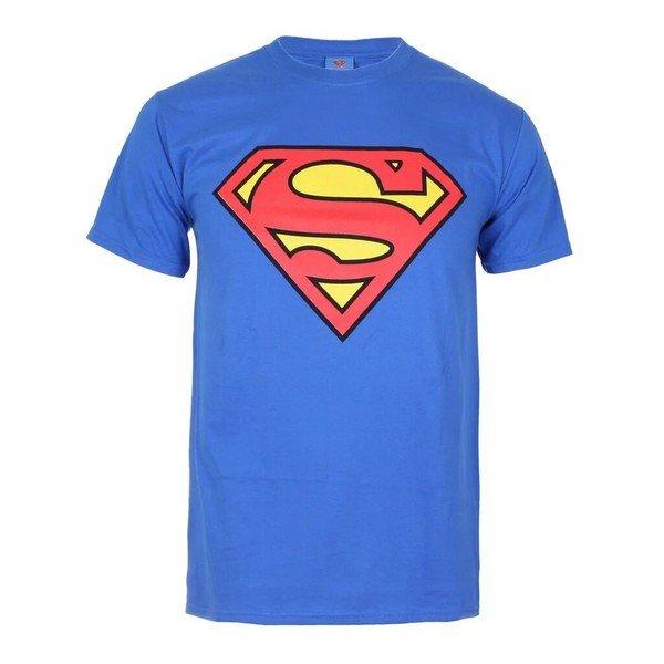 Tshirt Herren Blau L von SUPERMAN