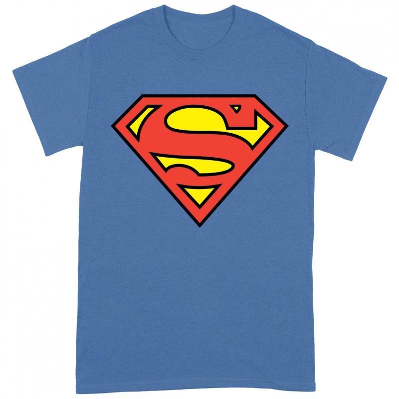 SUPERMAN - TShirt, für Herren, Königsblau, Größe L von SUPERMAN