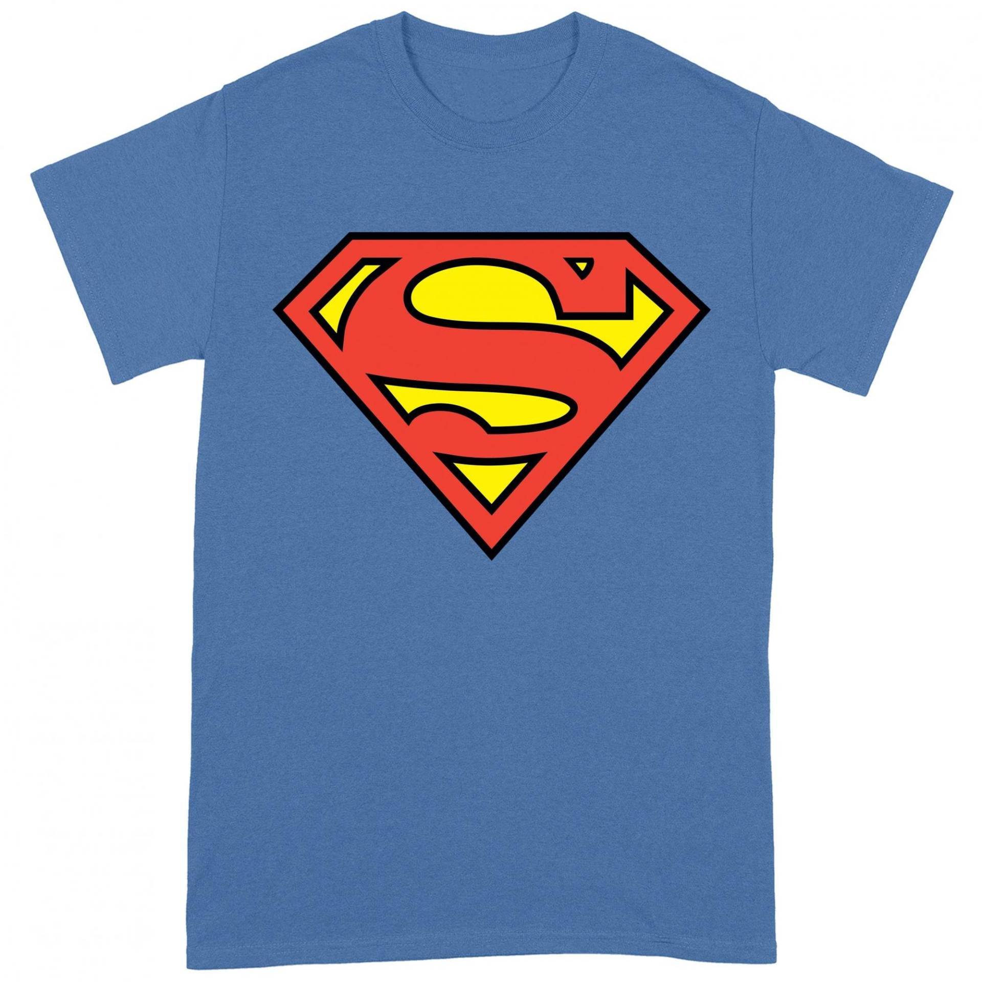 SUPERMAN - TShirt, für Herren, Königsblau, Größe S von SUPERMAN