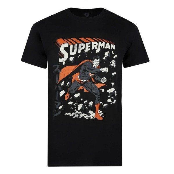 Tshirt Herren Schwarz XL von SUPERMAN