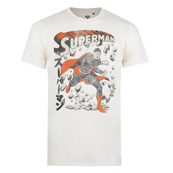 Tshirt Herren Weiss M von SUPERMAN