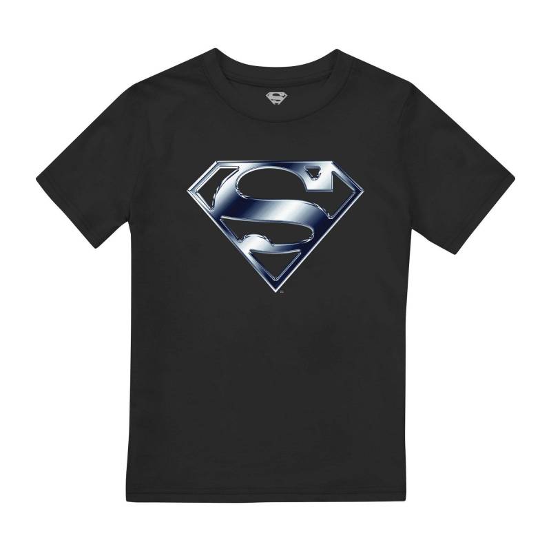 SUPERMAN - TShirt, 128, Schwarz von SUPERMAN