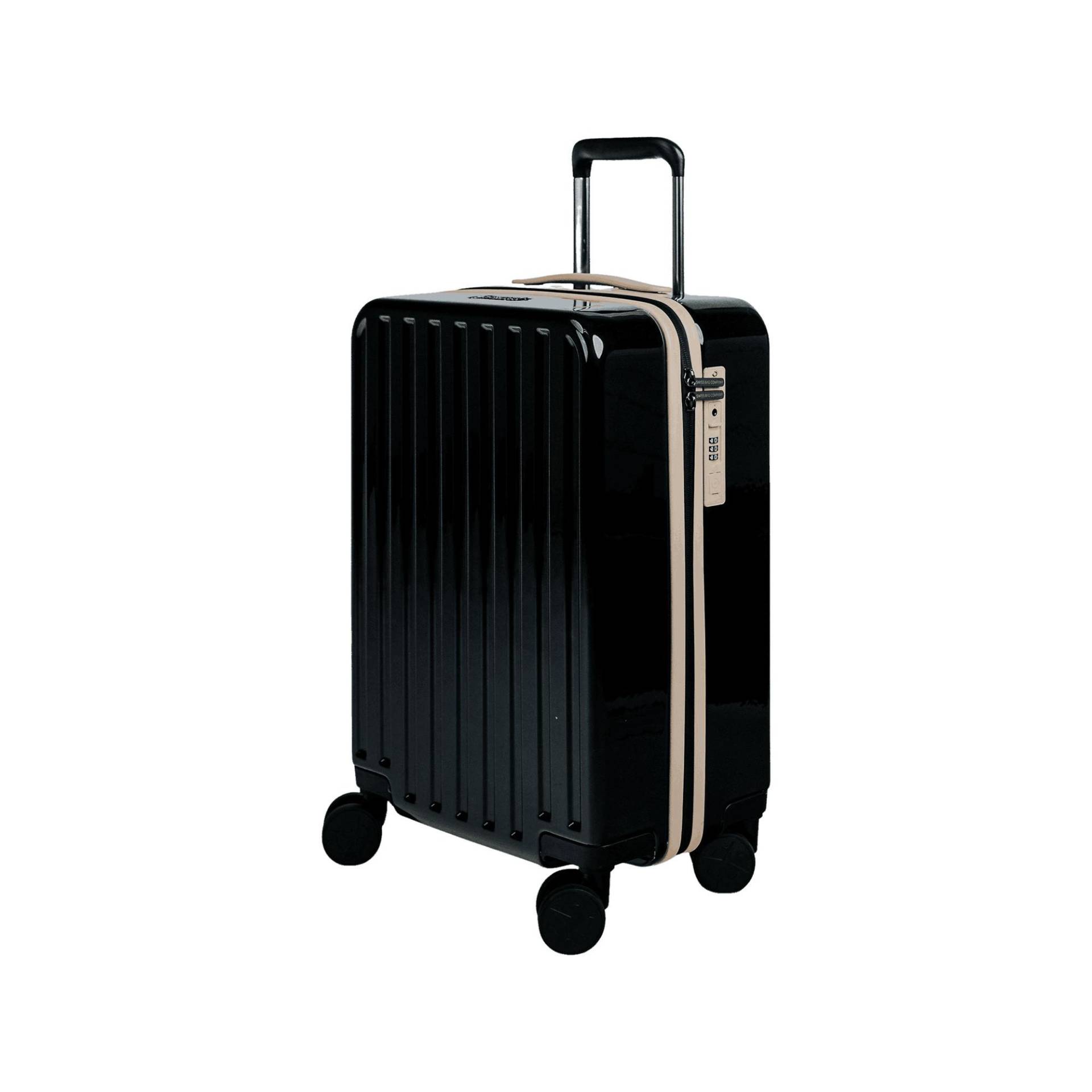 SWISS BAG COMPANY - Hartschalenkoffer, Spinner, 55.0cm, 55 CM, Black von SWISS BAG COMPANY