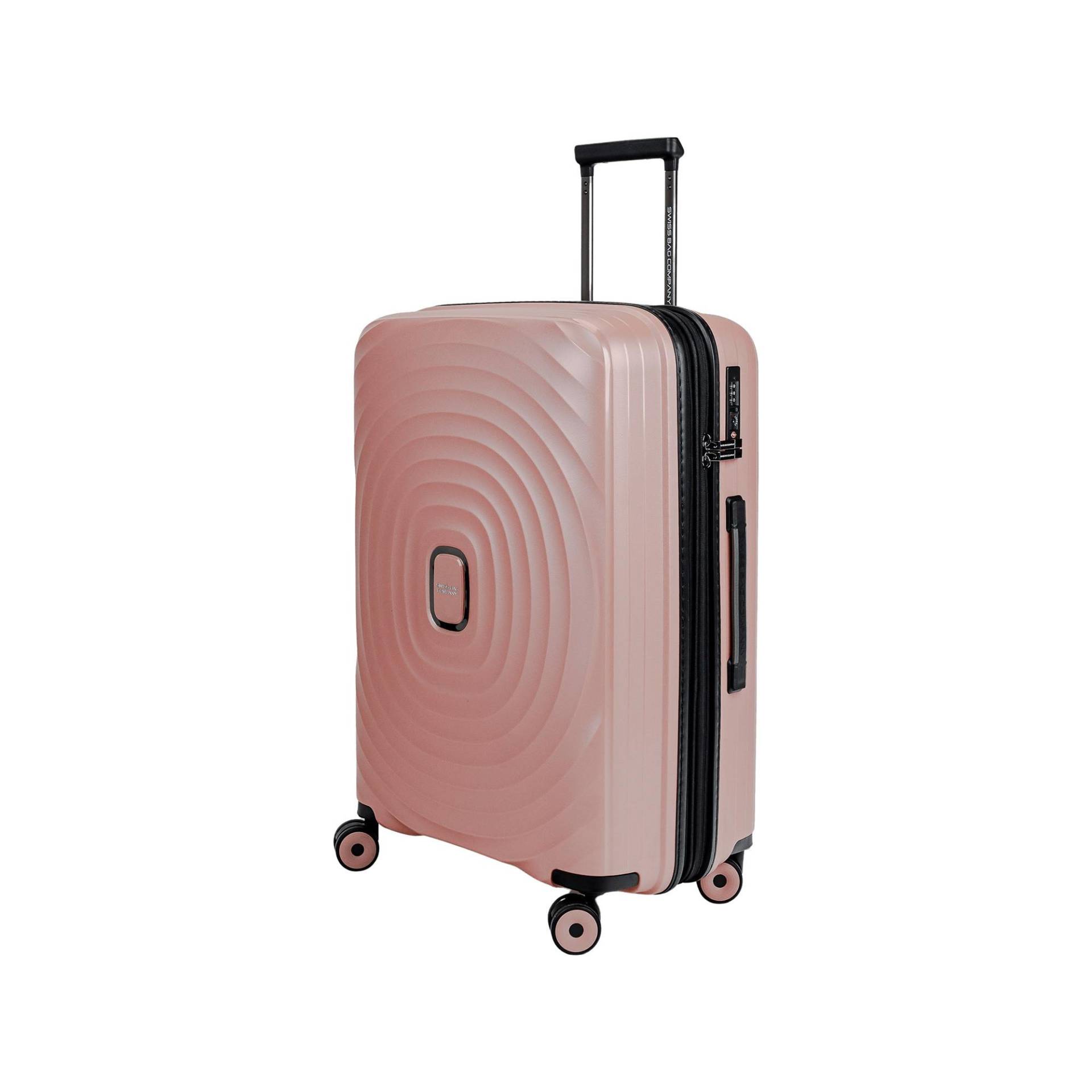 SWISS BAG COMPANY - Hartschalenkoffer, Spinner, 67.0cm, 67 CM, Roségold von SWISS BAG COMPANY