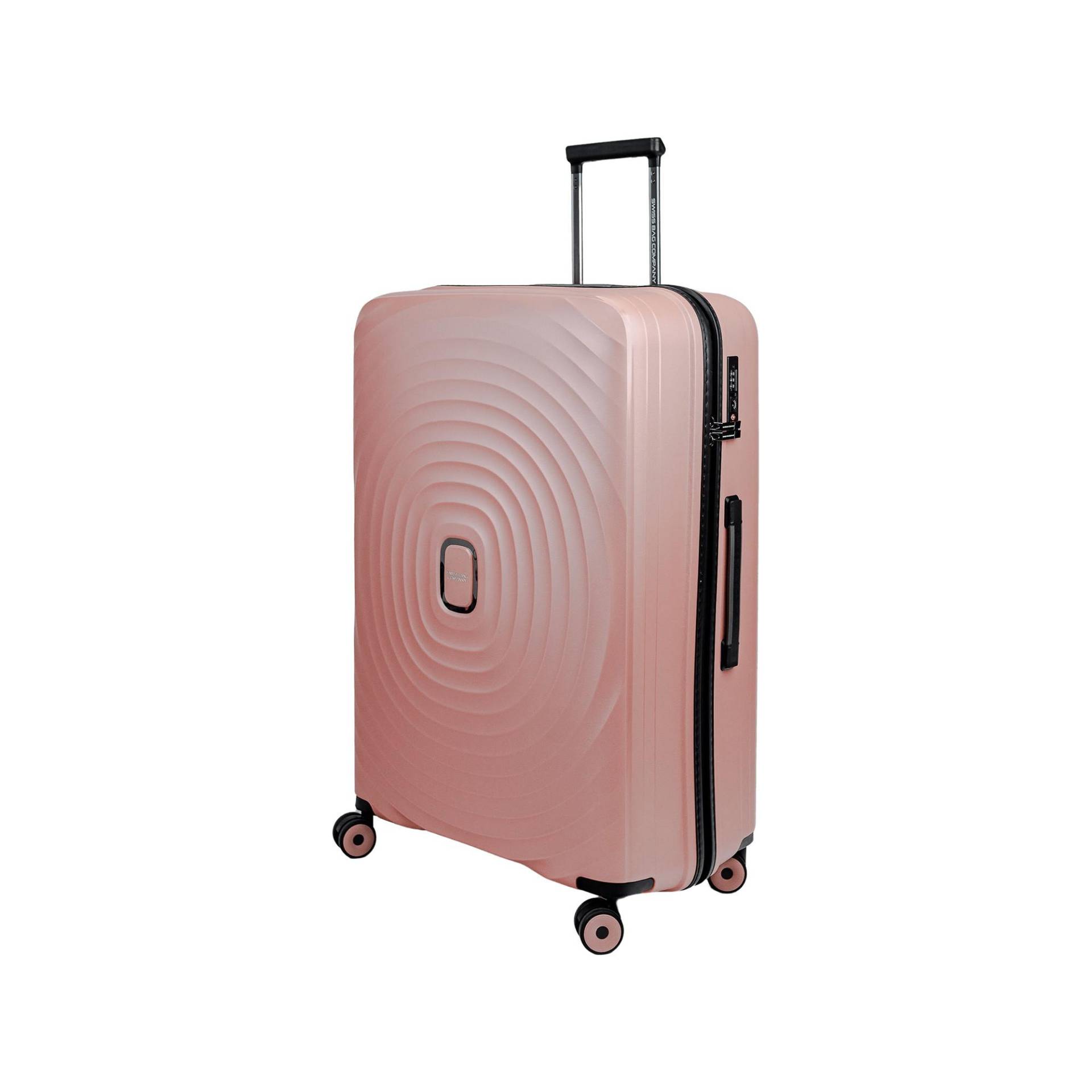 SWISS BAG COMPANY - Hartschalenkoffer, Spinner, 77.0cm, 77 CM, Roségold von SWISS BAG COMPANY