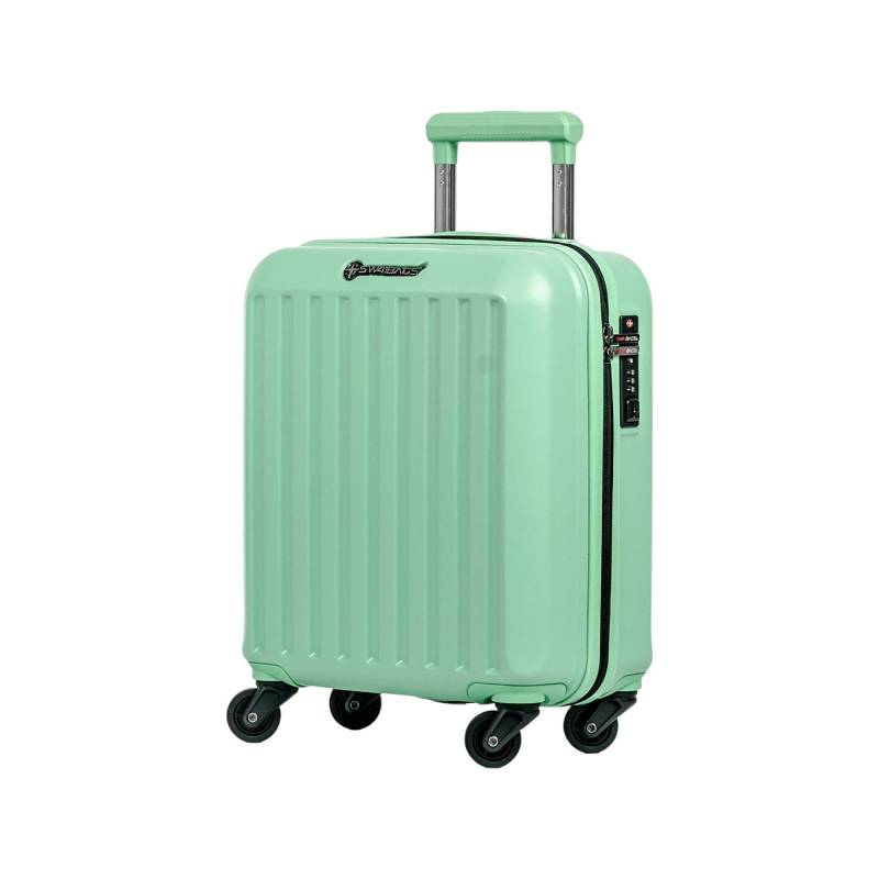 SWISS BAG COMPANY - Hartschalenkoffer Spinner, Underseat, 45.0cm, 45cm, Pastellgrün von SWISS BAG COMPANY