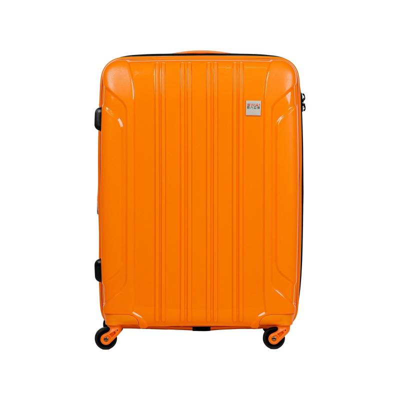 Hartschalenkoffer, Spinner Unisex Orange 65 CM von SWISS BAG COMPANY