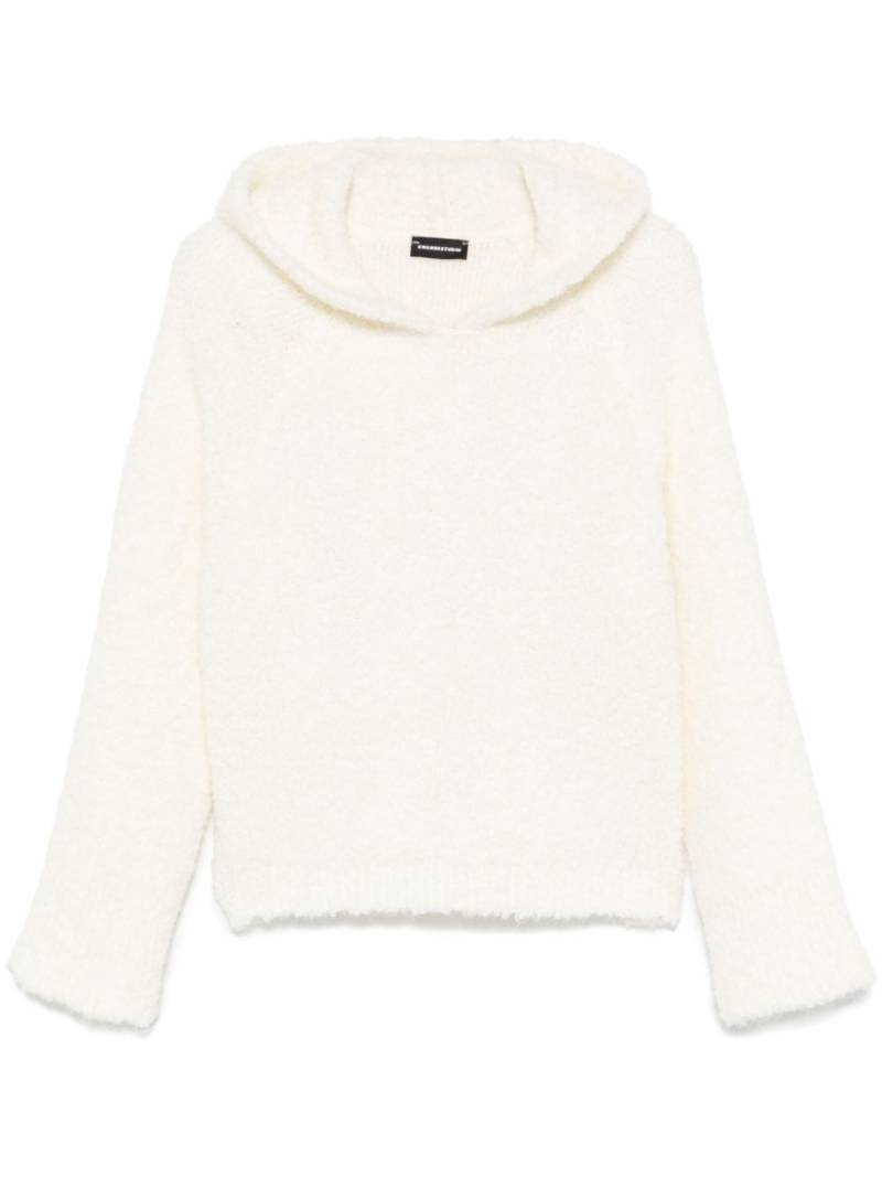 SWANNE STUDIO bouclé sweater - Neutrals von SWANNE STUDIO