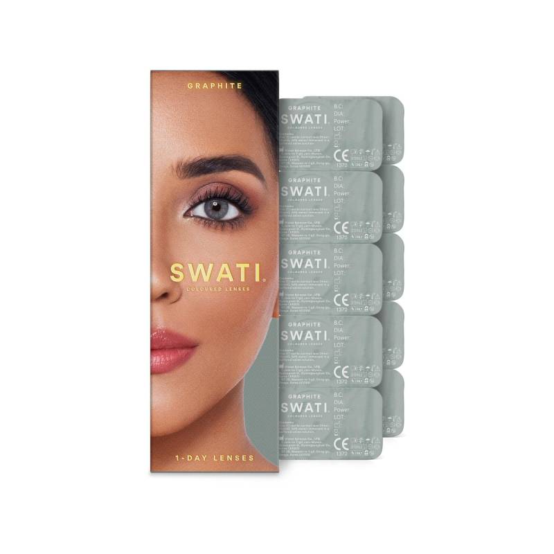 1day Lenses (5pairs) Damen GRAPHITE 5 Coppia von SWATI