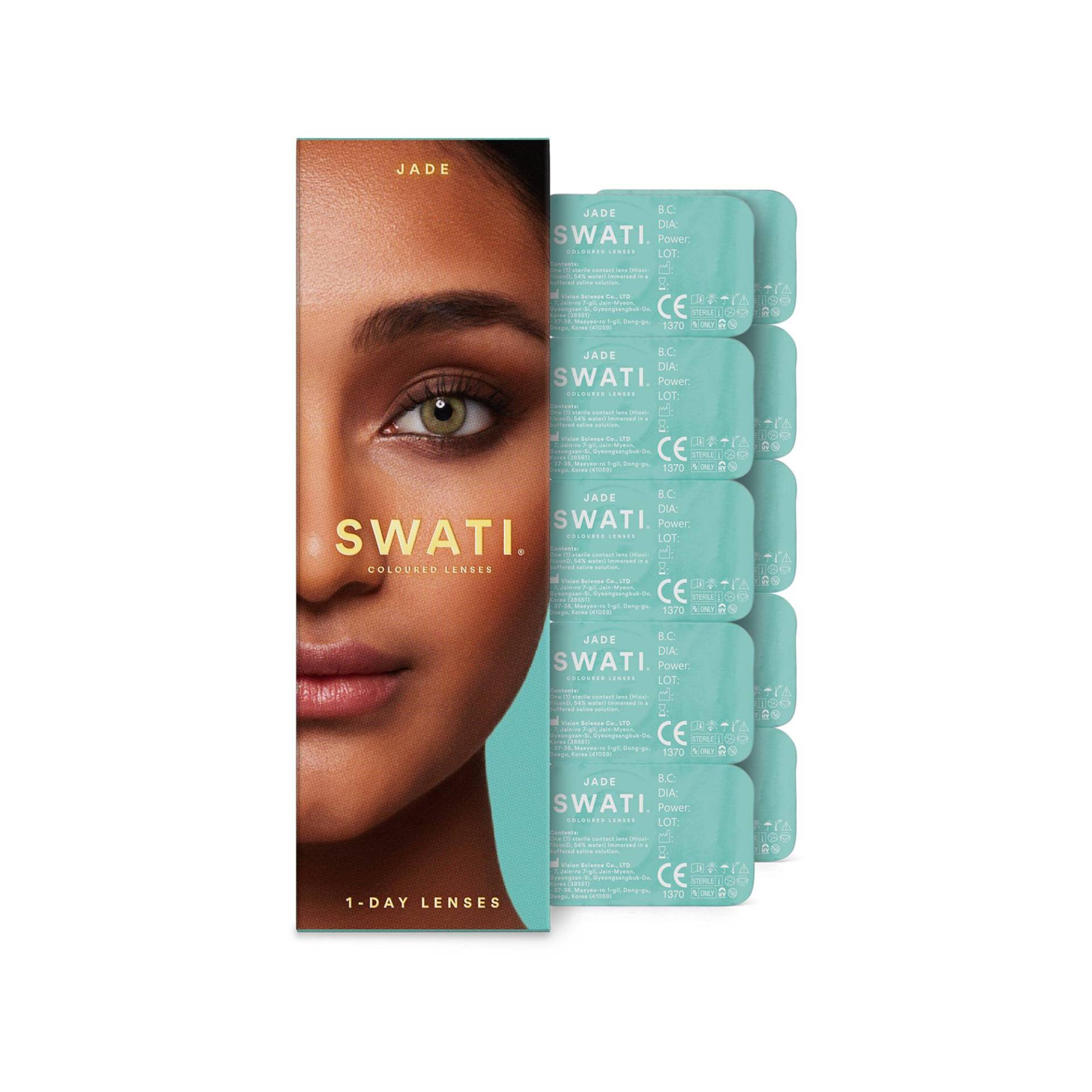 1day Lenses (5pairs) Damen JADE 5 Coppia von SWATI