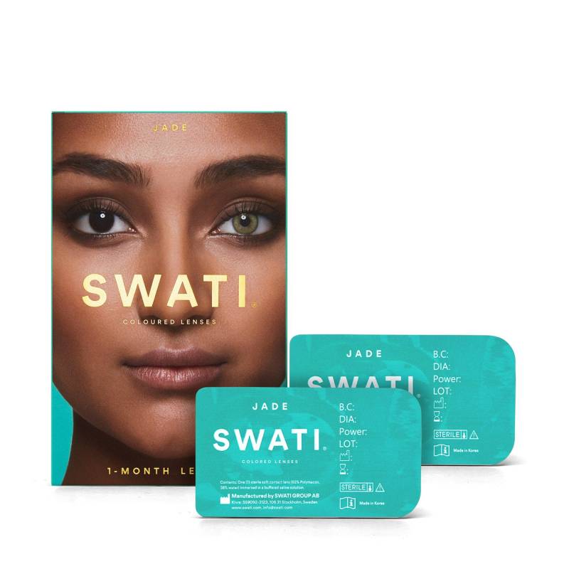 Farbige Kontaktlinsen Für 1 Monat Damen JADE Set von SWATI