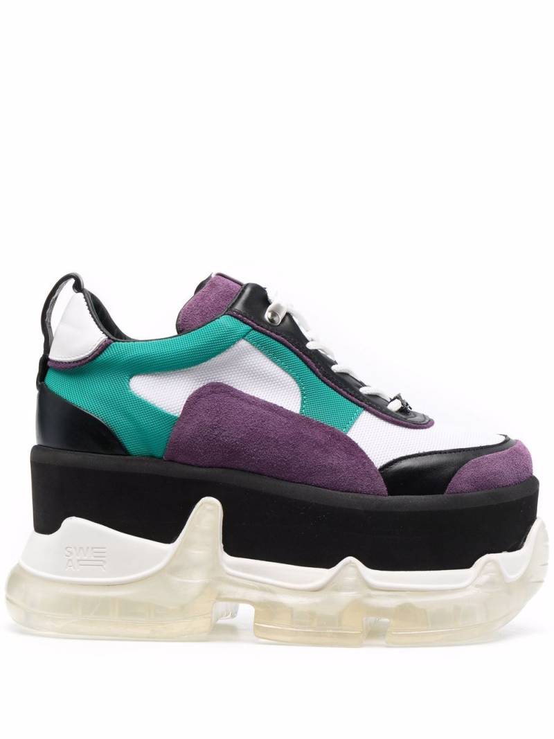 SWEAR Air Revive Nitro platform sneakers - Purple von SWEAR