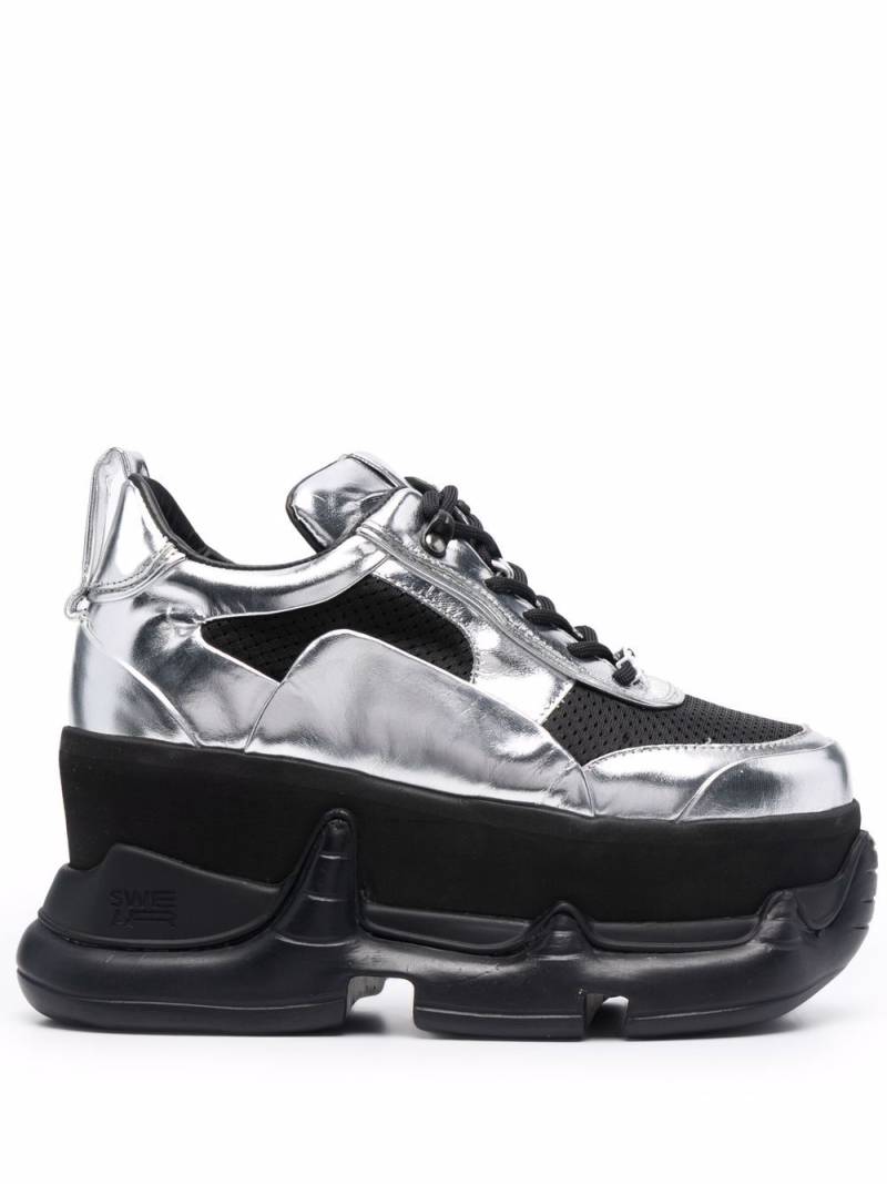 SWEAR Air Revive Nitro platform sneakers - Silver von SWEAR