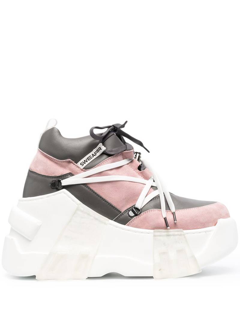 SWEAR Amazon platform sneakers - Grey von SWEAR