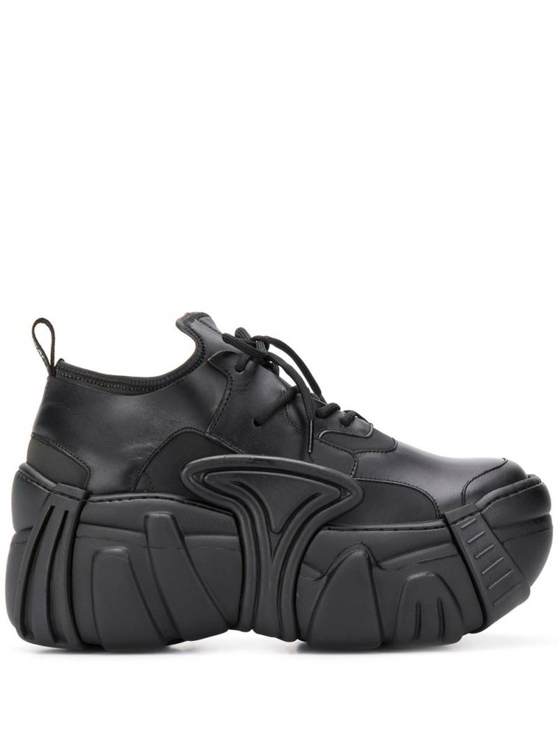 SWEAR Element platform sneakers - Black von SWEAR