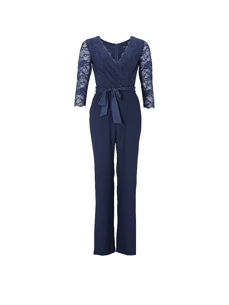 SWING Jumpsuit dunkelblau | 34 von SWING