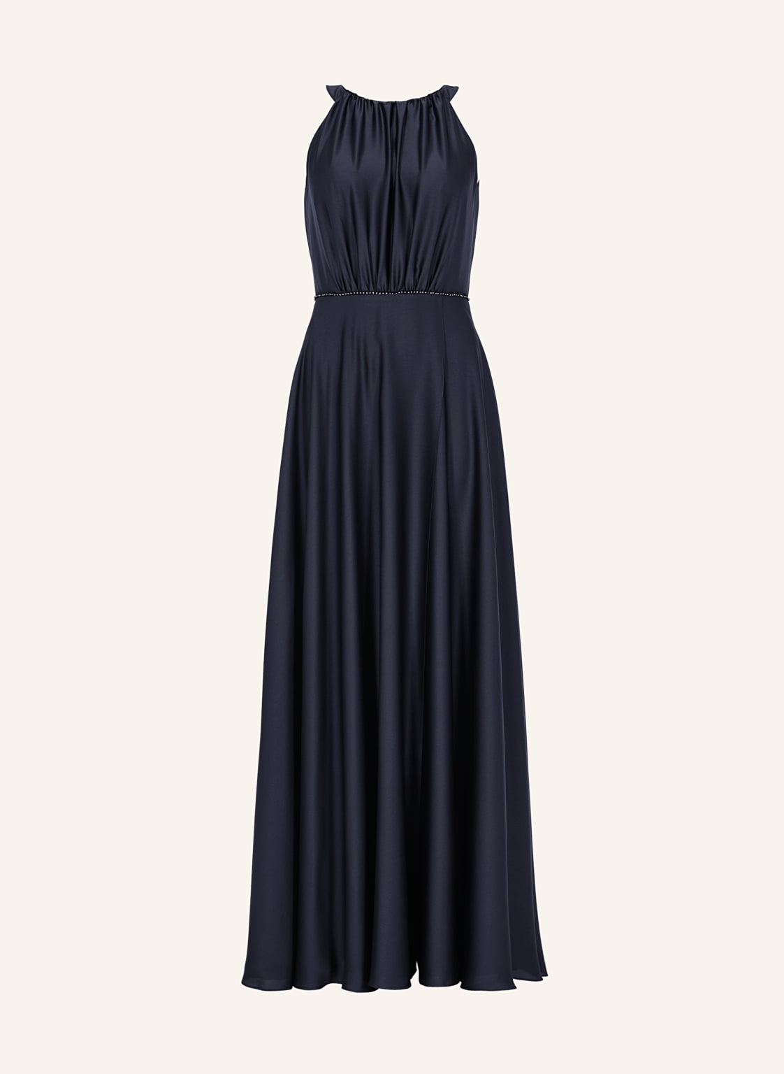 Swing Abendkleid Aus Satin Mit Cut-Out blau von SWING