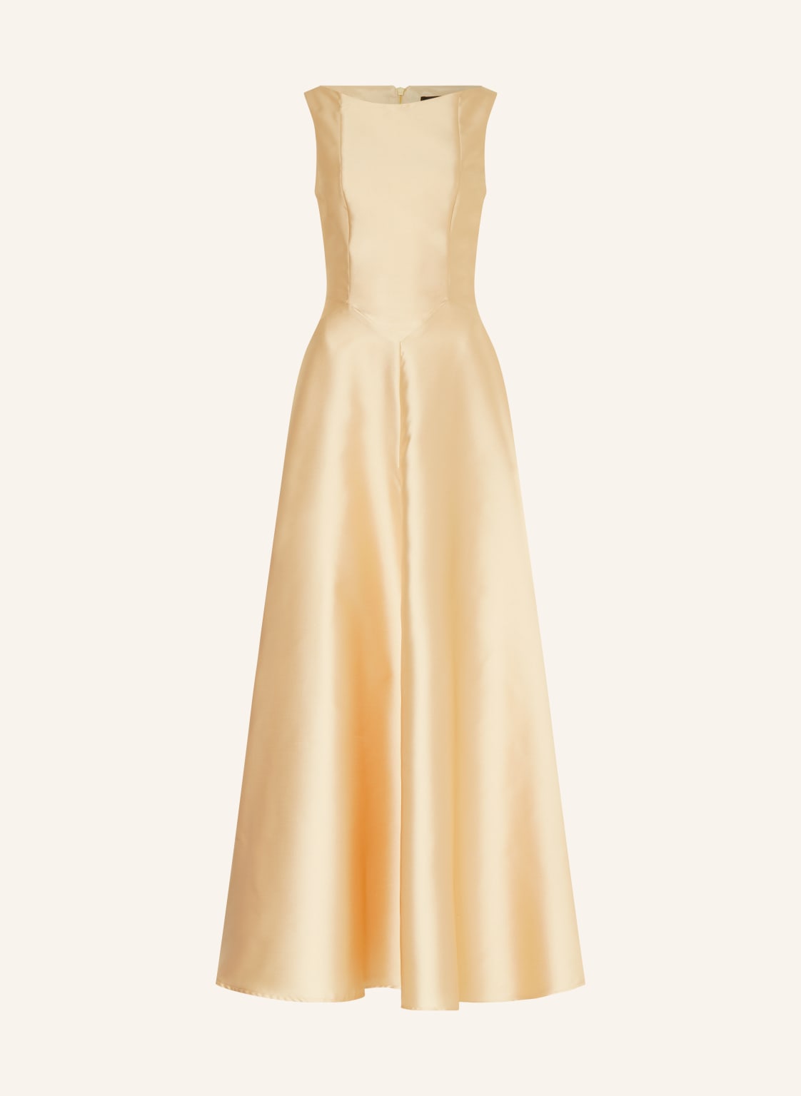 Swing Abendkleid Aus Satin beige von SWING