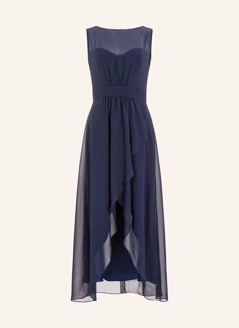 Swing Abendkleid Mit Cut-Out blau von SWING